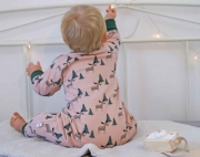 Jersey Elche Tannenb�ume, helles altrosa