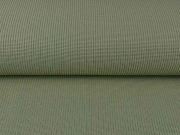 Strickstoff Baumwolle gerippt, Bundeswehrgr�n