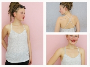 Schnittmuster Top m. Spaghettitr�ger Frau Eike Studio Schnittreif