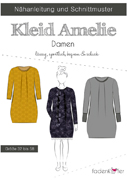 Schnittmuster Kleid Amelie Damen Fadenk�fer
