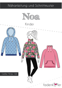 Schnittmuster Hoodie Noa Kinder Fadenk�fer