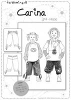 Carina  3/4 Hose Schnittmuster