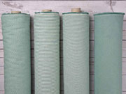 Dekostoff diagonale Streifen Doubleface, mint