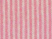 Dekostoff Jacquard Fischgr�t, altrosa