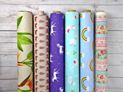 Leinenlook Bird of Paradise exotische Blume