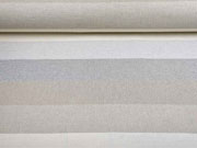 Dekostoff Blockstreifen, cremewei� beige hellgrau