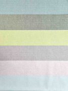 Dekostoff Blockstreifen, hellgrau hellgr�n hellblau