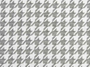 Dralon Teflon Outdoorstoff Hahnentritt, grau