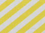 Dekostoff diagonale Streifen, gelb wei�