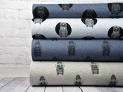 Jersey Astronauten Stenzo jeansblau meliert