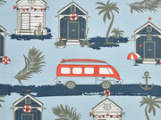 Jersey Strandh�user Busse hellblau