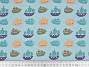 Jersey Panel 2 in 1 Piratenschiffe, mint