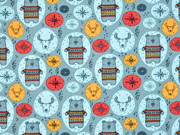 Jersey Stenzo B�ren und Rentierk�pfe, eisblau