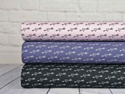 Bio-Jersey Stenzo Herzen mit Pfeilen, wei� graublau