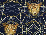 Jersey Stenzo Leopardenk�pfe, dunkelblau