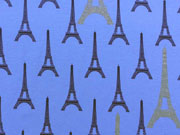 Jersey Glamorous Paris, blau