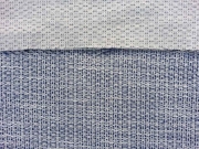 Jacquard kleingemustert, blau/hellbeige