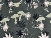 Sweat Pilze & Hirsche, dunkelgr�n