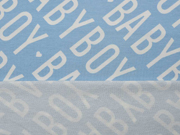 Sweat French Terry BABY BOY, hellblau