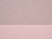 Glitzerjersey, altrosa silber metallic