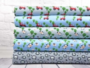 Jersey Traktoren, hellblau