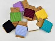 Fertigb�ndchen gerippt Rippenb�ndchen, hellblau