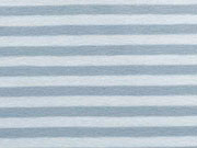 Jersey Streifen, hellblau wei�
