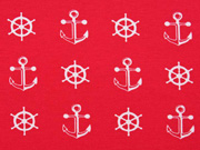 Jersey Anker & Steuerr�der, rot