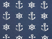 Jersey Anker & Steuerr�der, dunkelblau