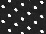 Viskose Punkte 8 mm, wei� auf dunkelblau