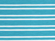 Jersey Doppel-Streifen, dunkelmint