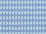 Jersey Rauten, jeansblau