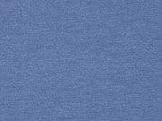 Jersey uni, jeansblau
