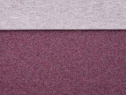 French Terry uni, bordeaux melange