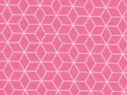 Jersey Gitternetz Muster, Himbeer Sorbet