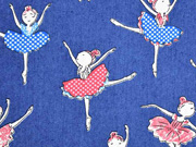 Stretch Jeans Ballerina, jeansblau