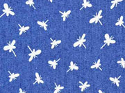 weicher Stretchjeans Libellen, jeansblau