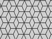 Jacquard Jersey graphisches Muster grau