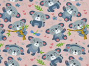 Jersey B�rchen, helles altrosa