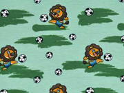 Jersey Fu�ball L�wen, hellgr�n