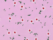 Baumwollstoff Batist Bl�mchen, rosa