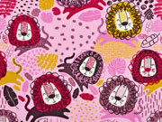 French Terry Sweat L�wen, rosa