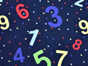 Jersey Zahlen Punkte, dunkelblau