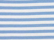 B�ndchen Streifen 7mm garngef�rbt, hellblau