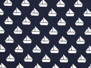 Jersey kleine Segelboote, dunkelblau