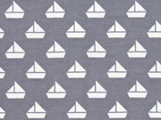 Jersey kleine Segelboote, grau