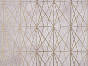 Half Panama grafisches Muster beige