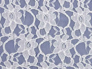 Spitze Blumen Meterware, wei�