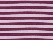 B�ndchen Streifen 7 mm garngef�rbt, bordeaux