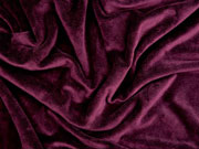 Elastischer Samt Jersey, dunkelbordeaux